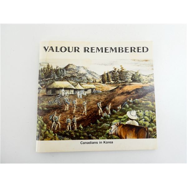 "VALOUR REMEMBERED"/"SOUVENIRS DE VAILLANCE" BOOK