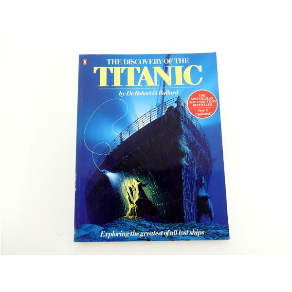"THE DISCOVERY OF THE TITANIC" BOOK