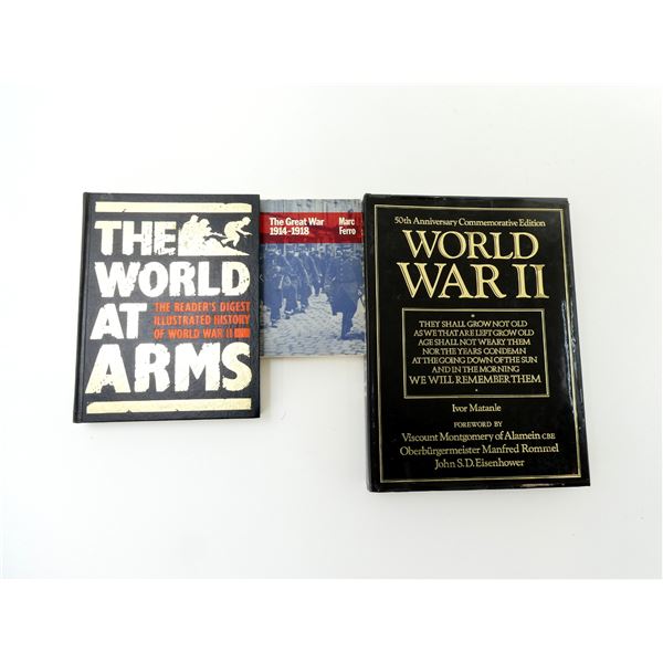 ASSORTED THE GREAT WAR & WW2 BOOK LOT