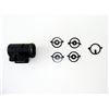 Image 2 : UNKNOWN FRONT GLOBE SIGHT WITH INSERTS LOT