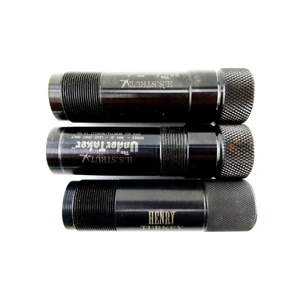 ASSORTED 12 GAUGE TURKEY CHOKE LOT