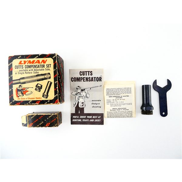 LYMAN CUTTS COMPENSATOR CHOKE TUBE AND WRENCH LOT