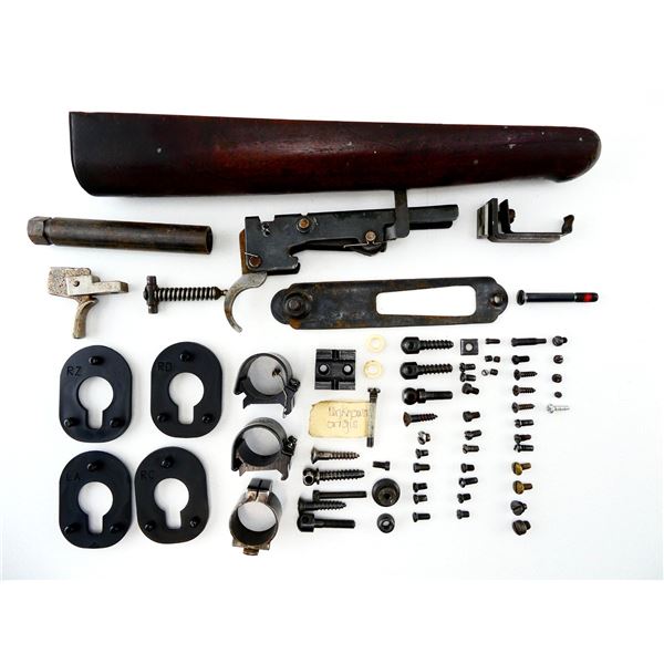 ASSORTED RIFLE PARTS / ETC. LOT