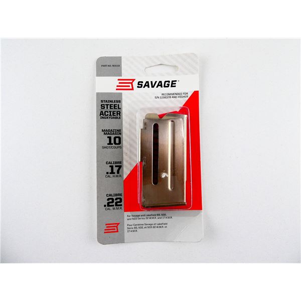 SAVAGE / LAKEFIELD 93 / 502 / 503 SERIES .22 WIN MAG / .17 HMR MAGAZINE