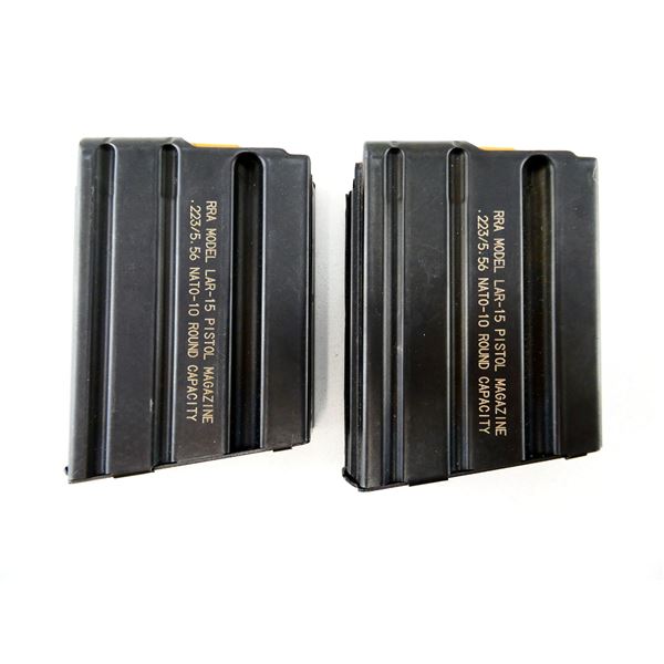 RRA MODEL LAR-15 AR-15 5.56MM / .223 REM MAG MAGAZINE LOT