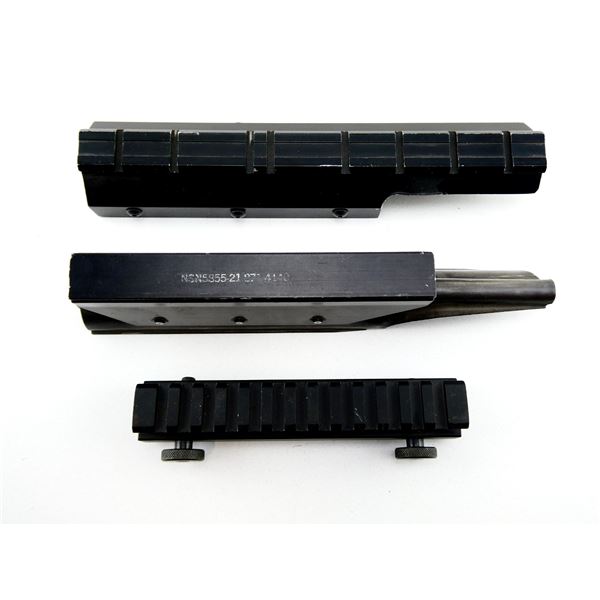 ASSORTED FN FAL 7.62 NATO SCOPE MOUNTS WITH RISER LOT