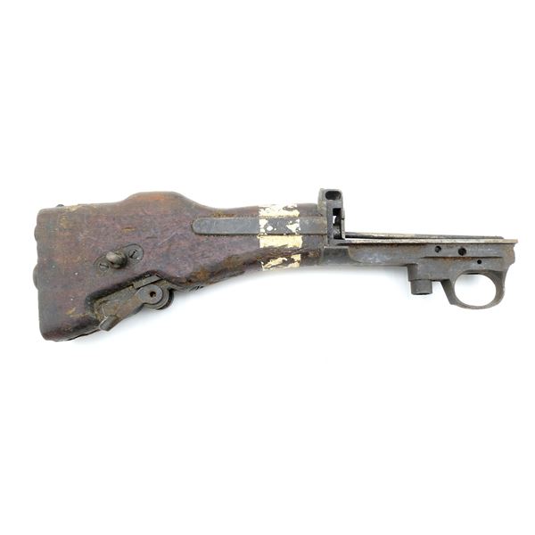 BRITISH BREN MKI BUTT STOCK AND CUT-OFF TRIGGER FRAME LOT