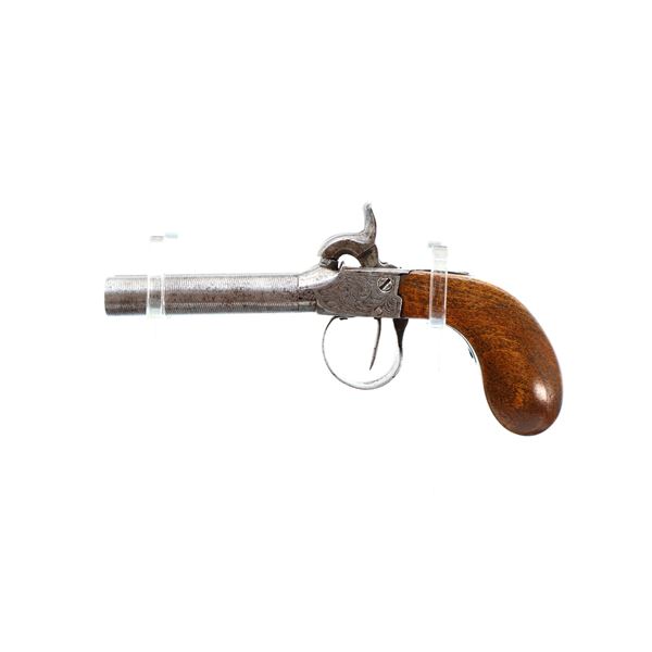 UNKNOWN BELGIAN | Model: Double Barrel Pocket Pistol | Caliber: .40 CAL
