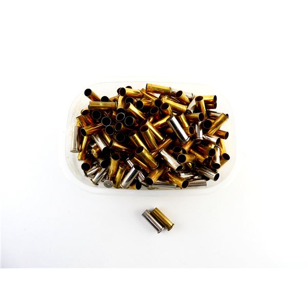 NON-PRIMED ASSORTED .38 SPL BRASS AND NICKEL CASES LOT