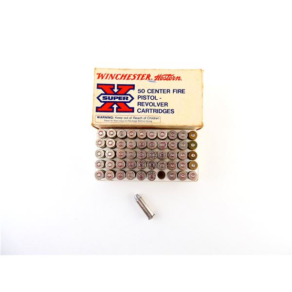 WINCHESTER .38 SPL +P AMMO AND NON-PRIMED BRASS / NICKEL CASES LOT