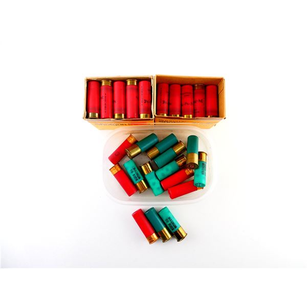 ASSORTED 12 GAUGE 2 3/4" SHOT SHELL AMMO LOT
