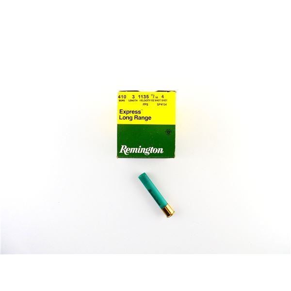REMINGTON .410 GAUGE 3" SHOT SHELL AMMO LOT