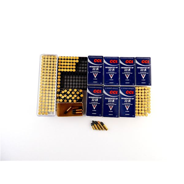 ASSORTED .22 SHORT AND .22 LR AMMO LOT