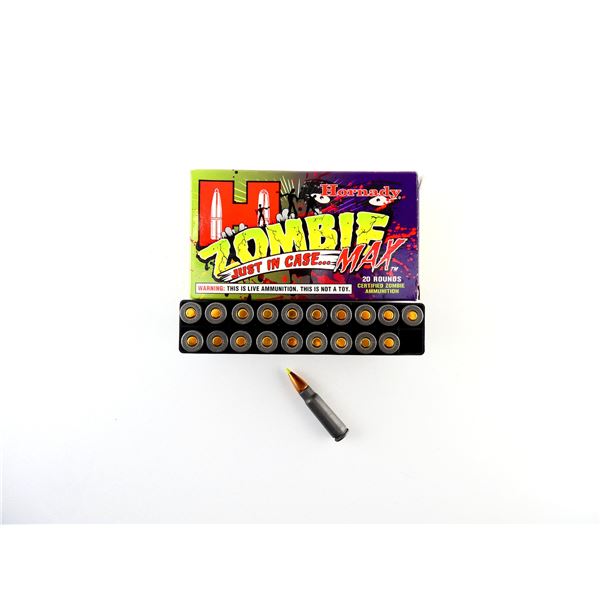 HORNADY ZOMBIE MAX 7.62X39MM AMMO LOT