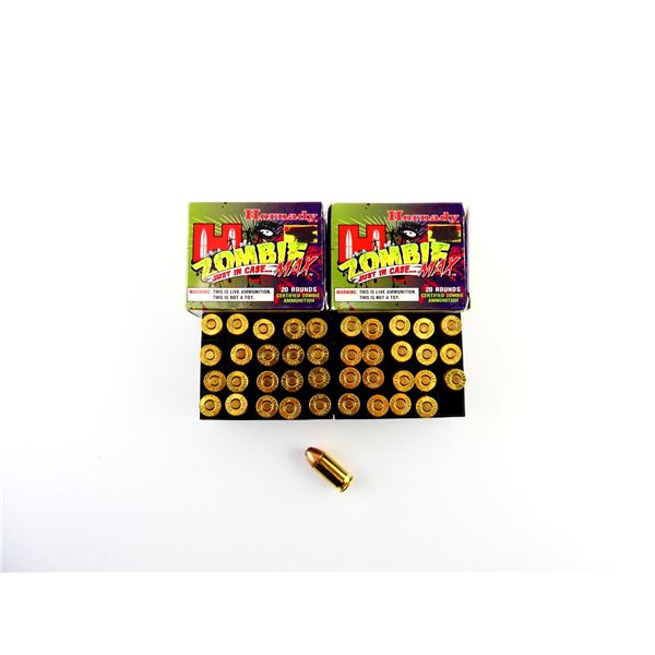 HORNADY ZOMBIE MAX .45 AUTO AMMO LOT