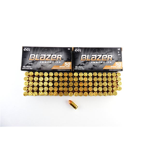 BLAZER .45 AUTO AMMO LOT