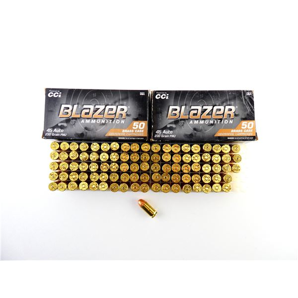 BLAZER .45 AUTO AMMO LOT
