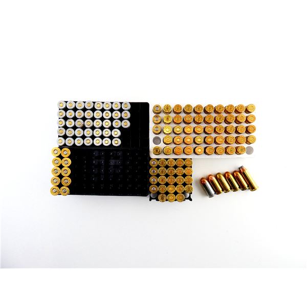 ASSORTED .45 AUTO AND .44 REM MAG AMMO LOT
