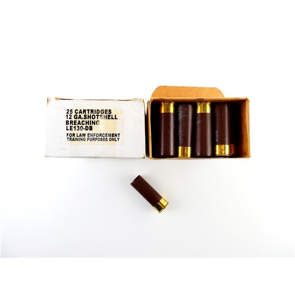 UNKNOWN 12 GAUGE 2 3/4" SHOT SHELL BREACHING AMMO LOT