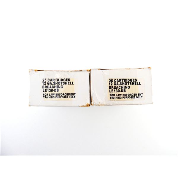UNKNOWN 12 GAUGE 2 3/4" SHOT SHELL BREACHING AMMO LOT