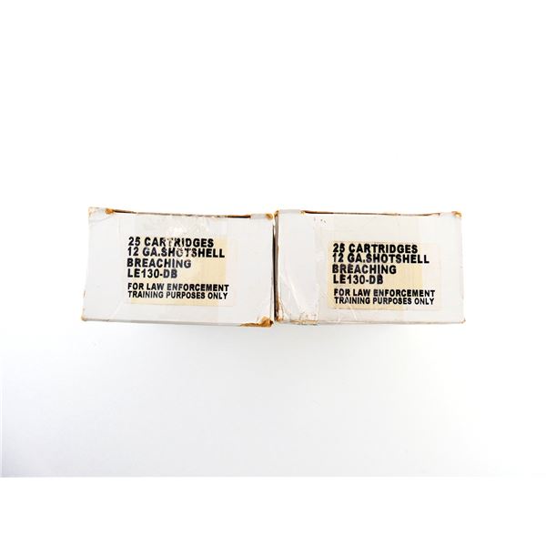 UNKNOWN 12 GAUGE 2 3/4" SHOT SHELL BREACHING AMMO LOT