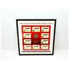 Image 1 : FRAMED RCMP 125 YEARS COMMEMORATIVE STAMP COLLECTION