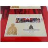 Image 4 : FRAMED RCMP 125 YEARS COMMEMORATIVE STAMP COLLECTION