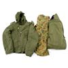 Image 1 : CANADIAN MILITARY COMBAT VEHICLE CREWMAN COLD WEATHER COVERALLS AND JACKET, ETC. LOT