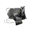 Image 1 : CANADIAN MILITARY BLACK LEATHER SADDLE