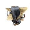 Image 2 : CANADIAN MILITARY BLACK LEATHER SADDLE