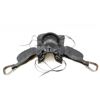 Image 3 : CANADIAN MILITARY BLACK LEATHER SADDLE