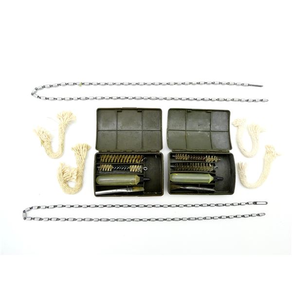 GERMAN MILITARY PISTOL CLEANING KIT LOT