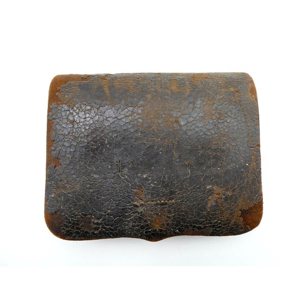 CIVIL WAR U.S. MODEL 1864 LEATHER CARTRIDGE BOX