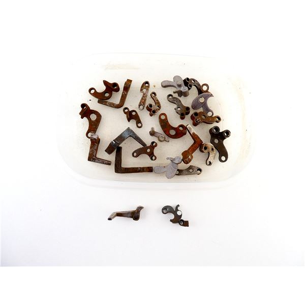 ASSORTED MUZZLE LOADER LOCK PARTS LOT