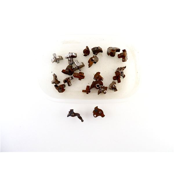 ASSORTED MUZZLE LOADER TUMBLER LOT