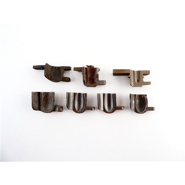 ASSORTED MUZZLE LOADER FLINTLOCK PRIMING PAN LOT