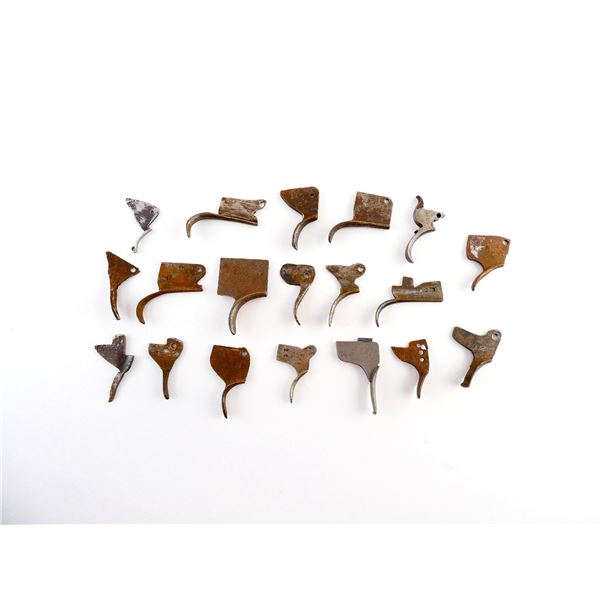 ASSORTED MUZZLE LOADER TRIGGER LOT