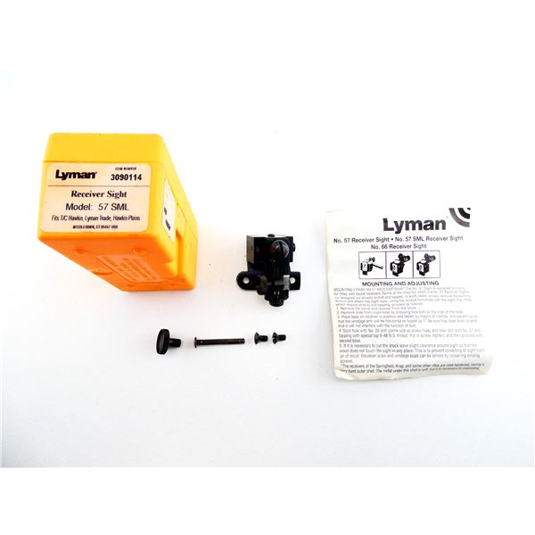LYMAN MODEL 57 SML ADJUSTABLE PEEP SIGHT