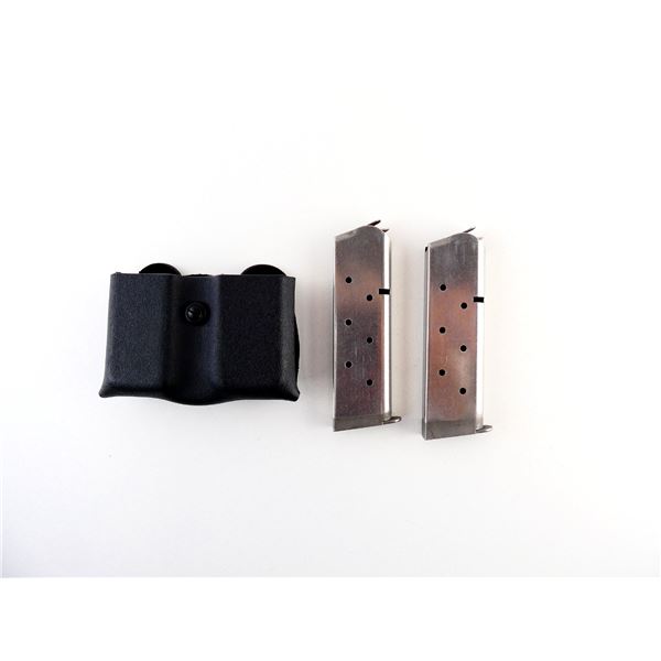 COLT 1911 .45 ACP MAGAZINE AND SAFARILAND MAG POUCH LOT