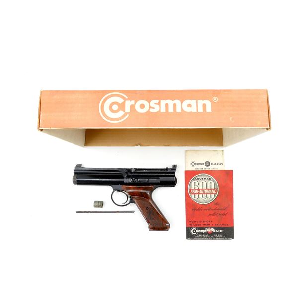 CROSMAN 600 SEMI-AUTOMATIC CO2 PELLET PISTOL