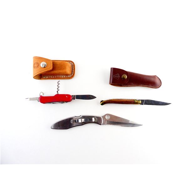 ASSORTED FOLDING KNIFE LOT