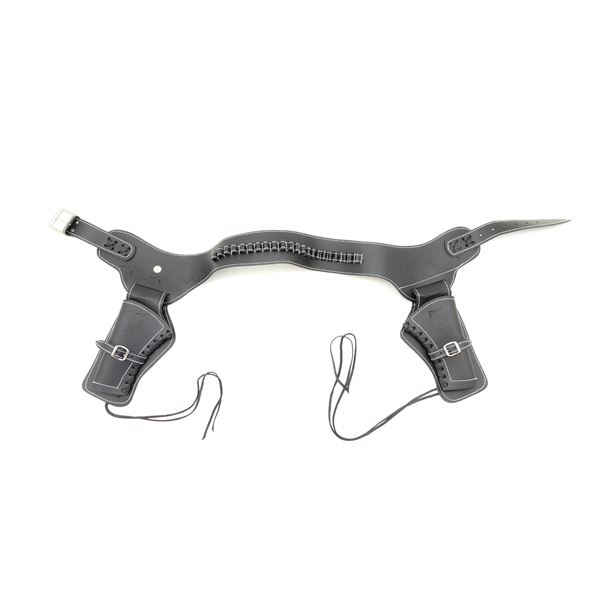 UNKNOWN DUAL REVOLVER WAIST HOLSTER