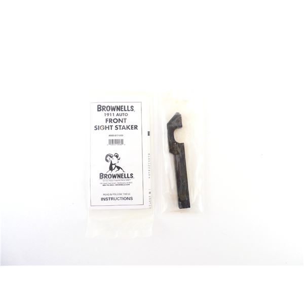BROWNELL'S 1911 FRONT SIGHT STAKER TOOL