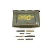 Image 2 : METAL AMMO TIN, ETC. LOT
