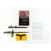 Image 1 : WWII GERMAN M1937 LUFTWAFFE 2ND MODEL DAGGER / "KINGDOM OF NIGHT" BOOK AND ACCESSORIES LOT