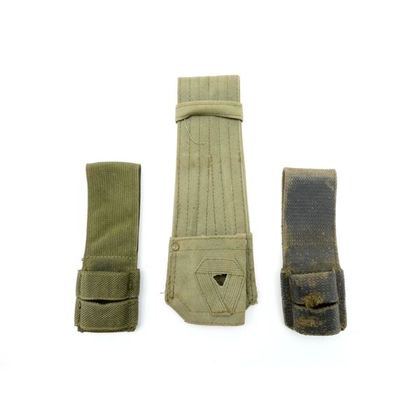 ASSORTED MILITARY BAYONET FROG LOT