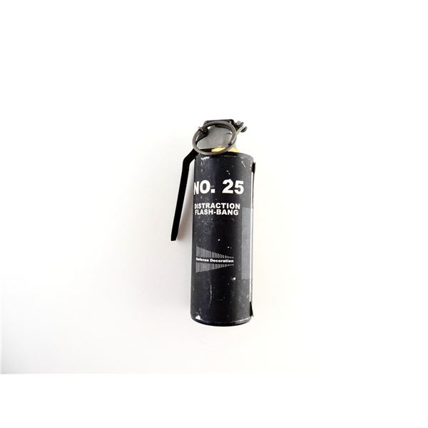 U.S. MILITARY NO. 25 DISTRACTION FLASH BANG GRENADE INERT