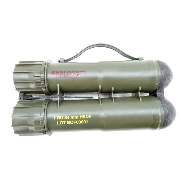CARL GUSTAF 84MM ROCKET TUBES