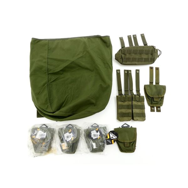 CONDOR / RAVENX MOLLE STYLE TACTICAL POUCH LOT
