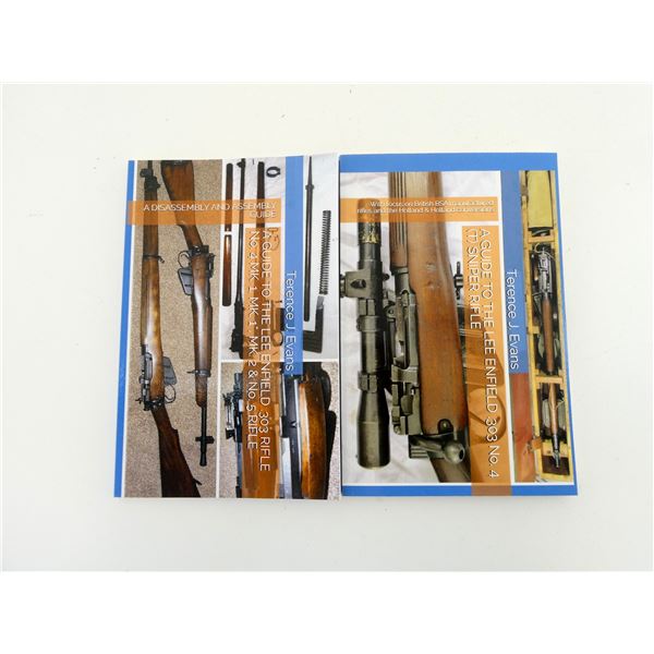 ASSORTED LEE ENFIELD RIFLE BOOK LOT